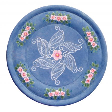 Forget Me Not Jewelry Dish Painting Pattern - Lorraine Morison - PDF DOWNLOAD